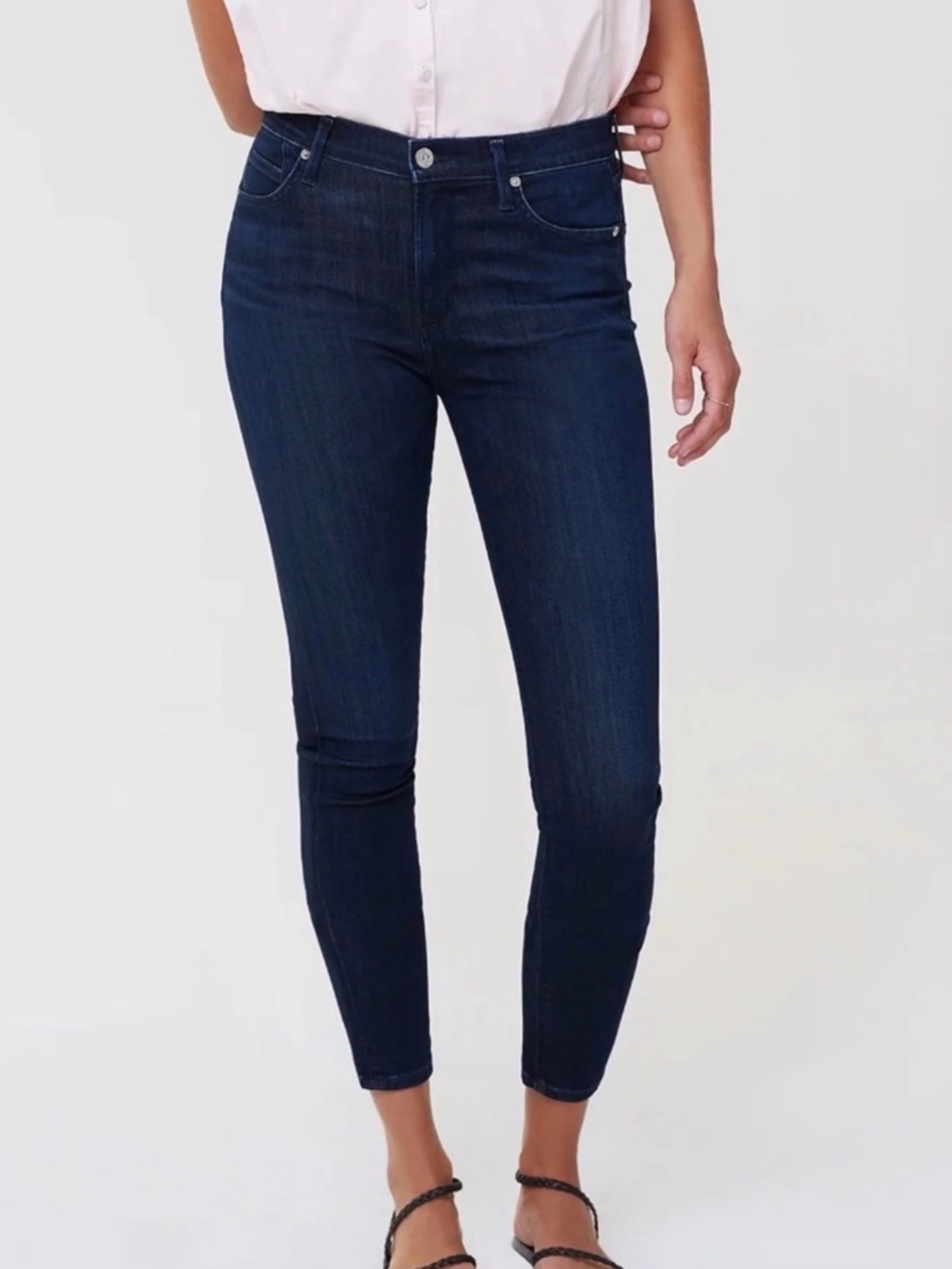 CITIZENS of HUMANITY ROCKET ANKLE  INDIGO JEANS SZ 26